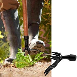 ابزار دستی وجین علف هرز ایستاده بدون خم شدن
