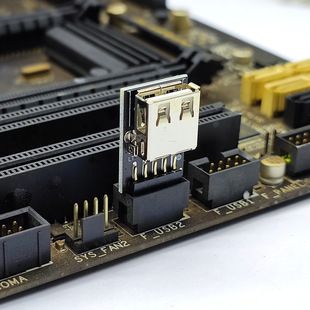 USB 2.0 به USB 9 پین مادربرد آداپتور داخلی برای بلوتوث و وای‌فای