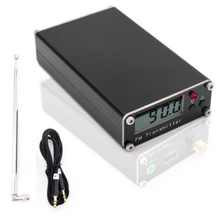 2 کیلومتر 0.5 وات فرستنده FM 76-108 مگاهرتز استریو برای خودرو و ایستگاه رادیویی