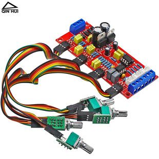 ماژول تقویت‌کننده پیش‌تنظیم صدا NE5532 با کنترل بیس، مید و تریبل