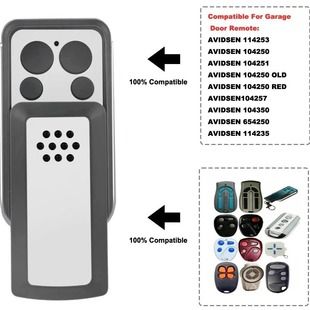 ریموت کنترل درب پارکینگ آویدسن ۴۳۳ مگاهرتز کد رولینگ