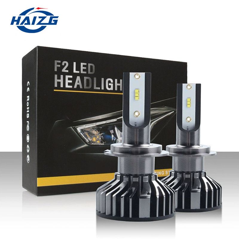 عرضه انحصاری فرامرزی HAIZG چراغ های جلو LED خودرو F2zes چراغ های جلو اصلاح شده خودرو H4H7H11 چراغ های LED خودرو MT/گیربکس دستی