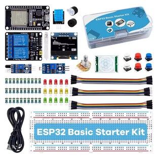 کیت استارتر ESP32 ماژول WIFI برای برنامه‌نویسی و پروژه‌های IoT