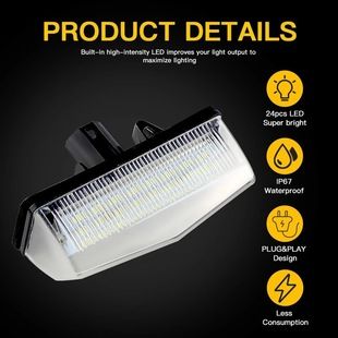 چراغ پلاک LED تویوتا پریوس، راو4، لکسوس