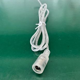 کابل برق ضدآب DC5521 مادر شفاف مخصوص نئون، پرقدرت و مقاوم