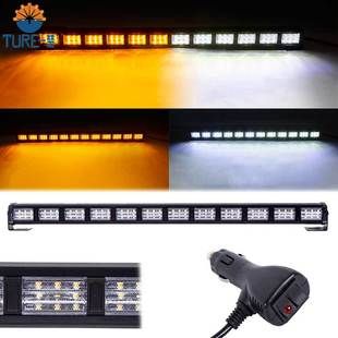 چراغ هشدار بلند ۲۲ اینچ ۳۶ LED دو رنگ برای خودرو و آفرود