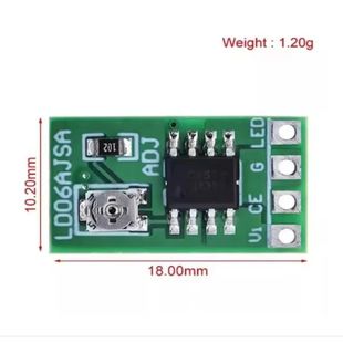 ماژول درایور LED PWM با جریان قابل تنظیم 30 تا 1500 میلیآمپر