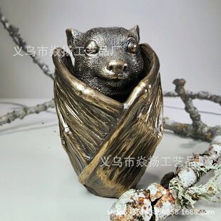 جعبه جواهرات خفاشی گوتیک برای دکوراسیون هالووین