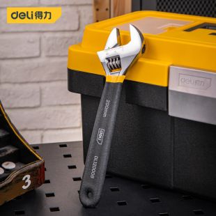 آچار فرانسه دسته پلاستیکی دلی سایز 6 تا 12 اینچ ضدلغزش