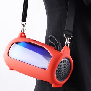 محافظ سیلیکونی JBL Pulse 5 با افکت نوری، کیف دوشی و کوله پشتی