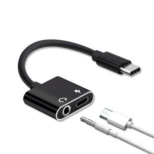 تبدیل تایپ سی به 3.5 میلیمتری صدا و شارژ