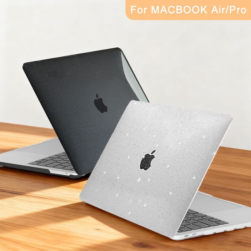 مناسب برای محافظ لپ تاپ اپل قاب محافظ آسمان پر ستاره macbookair pro13 کیف محافظ شفاف کریستالی قاب محافظ پلاستیکی MACBOOK AIR