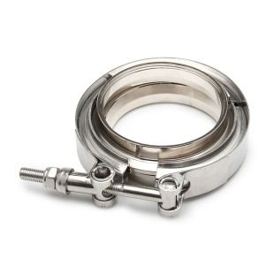 گیره استیل 304 فرانسوی و V شکل برای اتصالات لوله و اگزوز خودرو
