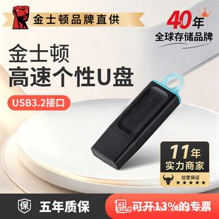 کینگستون فلش مموری DTX 64/128/256 گیگابایت USB 3.2 Gen1 اصل