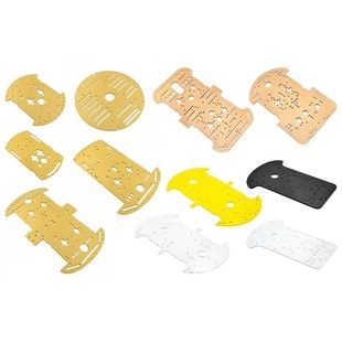 شاسی ربات متحرک 2WD و 4WD با 2 یا 4 چرخ، ارسال 48 ساعته