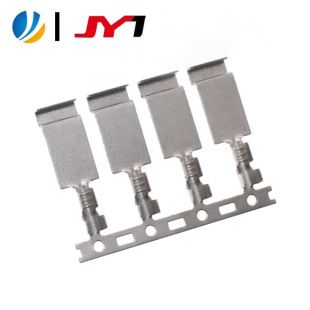 نوار نیکل خالص N6 ضخامت 0.3 میلی‌متر ابعاد 7*11 و 6*12 خم‌خورده برای اتصال باتری