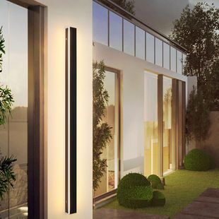 چراغ دیواری LED مدرن و ضدآب برای حیاط و باغ
