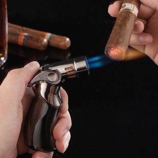فندک جت سیکار ۶۵۹ استیل چهار شعله