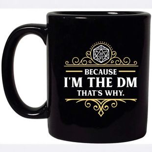لیوان قهوه سرامیکی DM D2D DND Dungeons and Dragons 72 ساعت ارسال