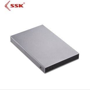 جعبه هارد موبایل فلزی ssk Biaowang HE-V600 جعبه درایو حالت جامد نوت بوک SATA 2.5 اینچی