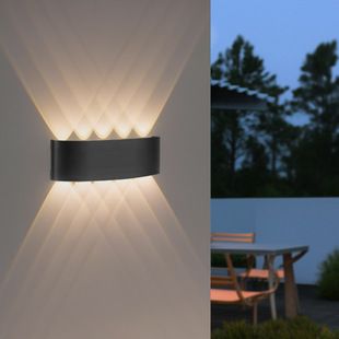 چراغ دیواری LED ضدآب فضای باز IP65 برای حیاط، راهرو و بالکن
