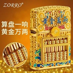 ZORRO زورو نفت سفید برنجی اصل فندک مینای مینای چرتکه درخشان ده هزار لیانگ ظرف 48 ساعت ارسال شد