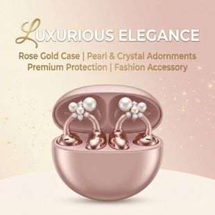 گیره گوشی جواهرنشان مدل Freeclip مناسب ایرباد