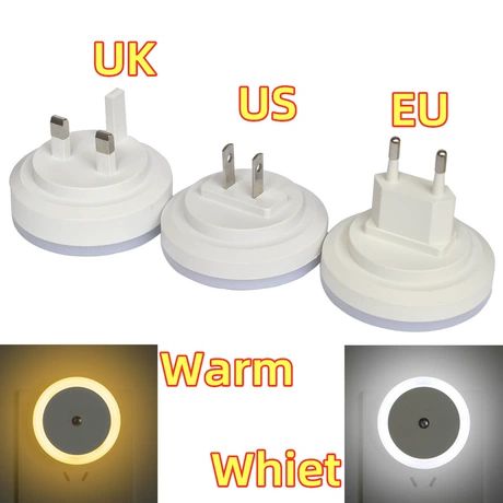 چراغ خواب LED هوشمند با سنسور نور، هدیه خلاقانه