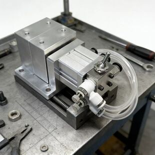دقیق CNC پنوماتیک وایس برای ماشین‌کاری، گیره سریع ابزار