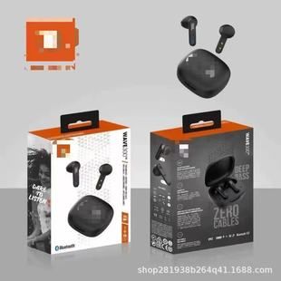 هدفون بلوتوثی JBL WAVE300TWS نیمهداخل گوشی مناسب ورزش و مکالمه