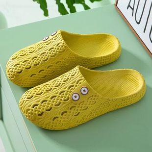 2024 کفش زنانه Croc جدید بائوتو کفش زنانه تابستانی بدون لغزش راحت در منزل و حمام در فضای باز با کفی نرم خوابگاه دمپایی معمولی دسته ای مختلط ارسال 48 ساعته