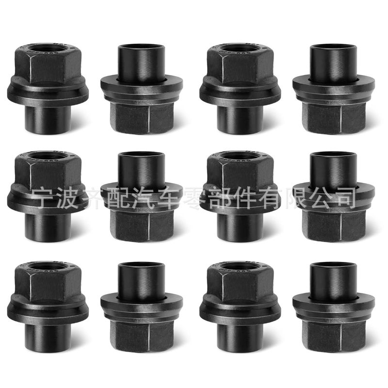 M22x1.5 مهره شش ضلعی ارتفاع 46mm 52mm برای قطعات خودرو مهره توپی تایر کامیون های سنگین