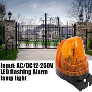 چراغ هشدار فلاشر LED دیواری ۱۲/۲۴/۲۲۰ ولت