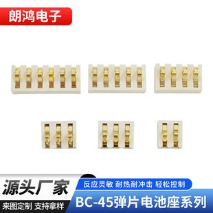 باتری‌باکس BC-45 SMT طلاکوب، سری و موازی، 1 تا 4 سلول