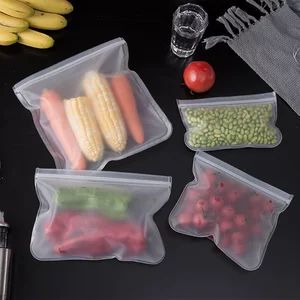 کیسه غذای تازه EVA کیسه نگهداری میوه و سبزیجات ضخیم شده یخچال کیسه آب بندی مواد غذایی منجمد کیسه آب بندی سیلیکونی