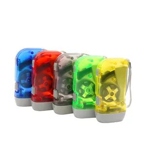 چراغ قوه دستی LED شارژی با ژنراتور دستی
