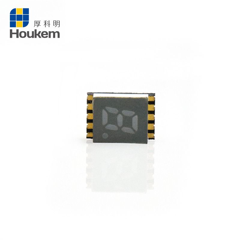 لوله دیجیتال SMD 0.2 اینچ لوله دیجیتال 7 قطعه قرمز لوله دیجیتال LED یک بیتی دارای گواهینامه ROHS منبت کاری شده با روشنایی بالا