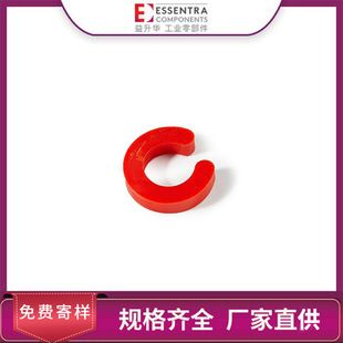 حلقه نگهدارنده بست مستقیم قرمز POM SR 1938 سازنده ESSENTRA/Yishenghua