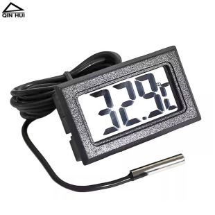 دستگاه اندازه گیری دمای آب یخچال مخزن ماهی دماسنج نمایشگر دیجیتال الکترونیکی کوچک تعبیه شده با پروب ضد آب ظرف 48 ساعت ارسال می شود
