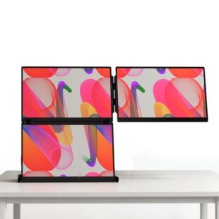 مانیتور قابل حمل 16 اینچ 2.5K سهصفحه IPS لپتاپ