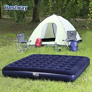 تشک بادی دو نفره Bestway با کیفیت ضخیم، مناسب خانه و سفر