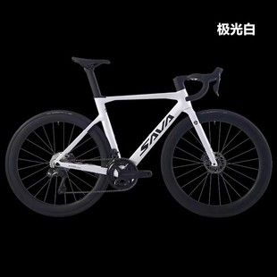 دوچرخه جاده کربنی فوق سبک R7-DI2 با ترمز دیسکی و دنده برقی