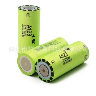 باتری لیتیوم فسفات آهن A123 26650 اورجینال آمریکا 2500mAh 3.2V