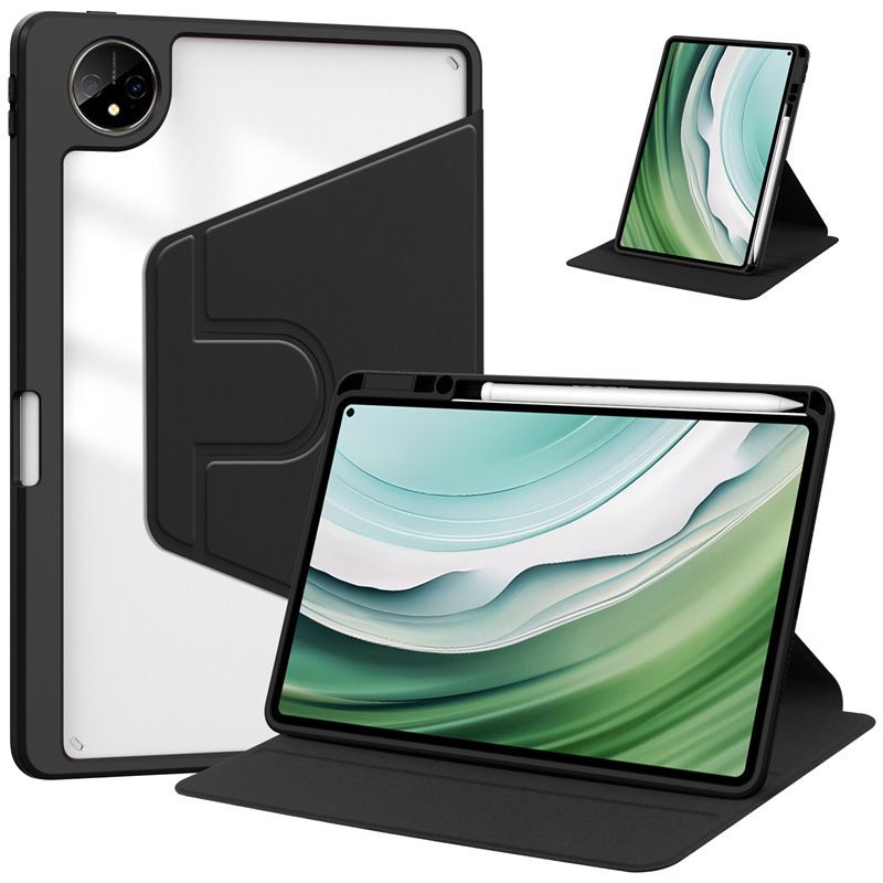 مناسب برای محافظ هوآوی matepad PRO 13.2 نگهدارنده سینی خودکار شفاف دوار اکریلیک فوق نازک هوآوی ضد سقوط چرخان
