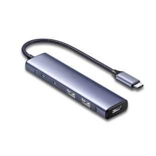 هاب پنج‌در یک USB-C 3.0/3.2 با ظاهر شیک و کابل بافته