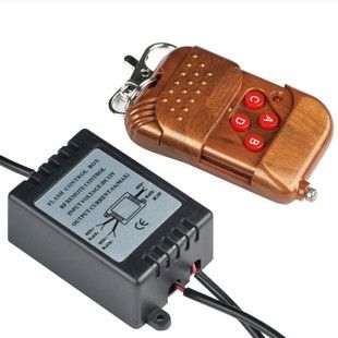 کنترلر چشمکزن خودرو با ریموت بیسیم، چراغ روز LED
