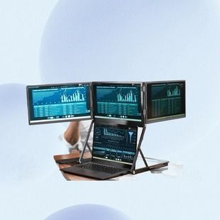 مانیتور قابل حمل 15.6 اینچ IPS با بلندگو و پشتیبانی از 1080P