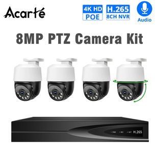 دوربین مداربسته PTZ 4K 8 مگاپیکسلی با ارسال ۴۸ ساعته