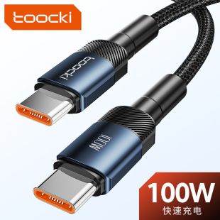 کابل شارژ سریع Toocki PD100W تایپ سی، مناسب شیائومی سامسونگ هوآوی و اپل