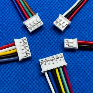 کابل ترمینال PH2.0 2P 3P 4P سیم الکترونیکی رنگی برد مدار برای فن گردنی